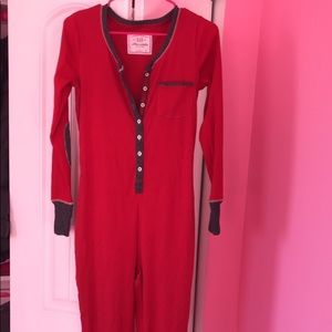 A&F One piece pajamas